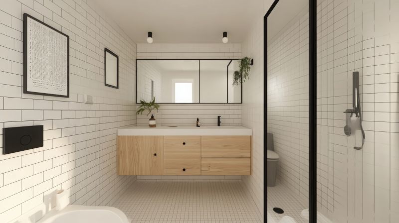Floating Vanities and Minimalist Designs