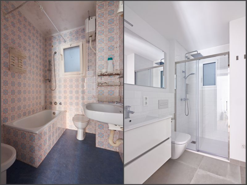 Before and After Bathroom Upgrades